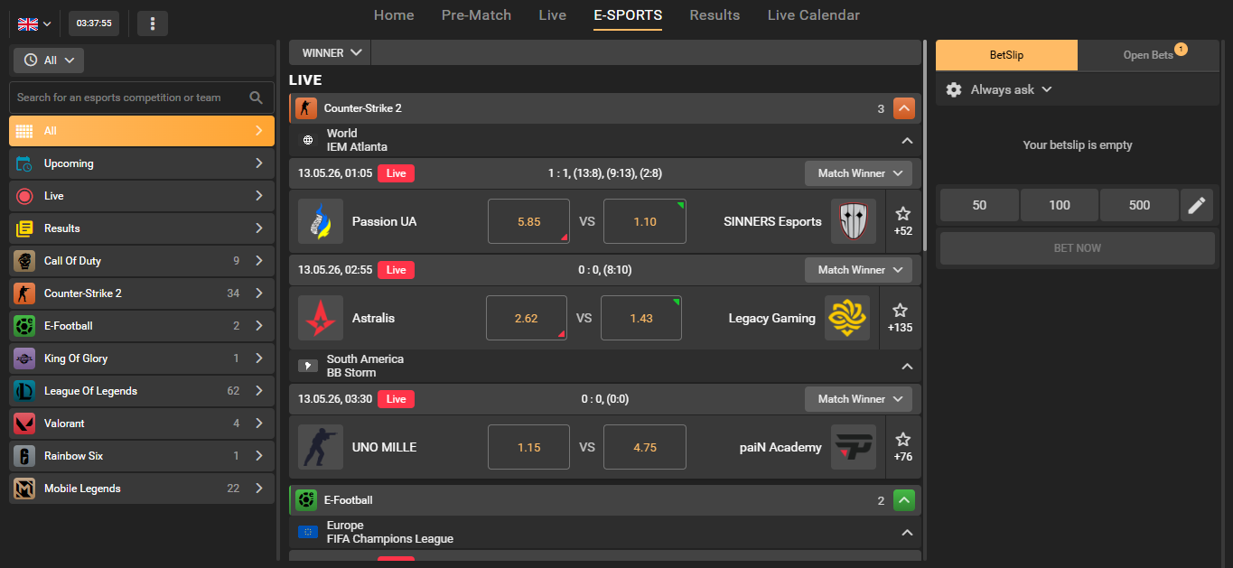 Esports betting preview